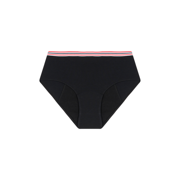 SHORTY MENSTRUEL FRENCHY NOIR - SPECIAL ADOS