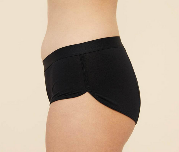 SHORTY MENSTRUEL SPORTY NOIR - SPECIAL ADO