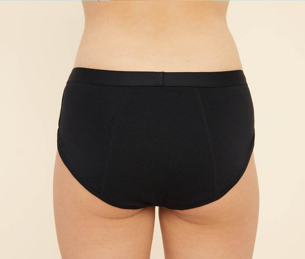 SHORTY MENSTRUEL SPORTY NOIR - SPECIAL ADO