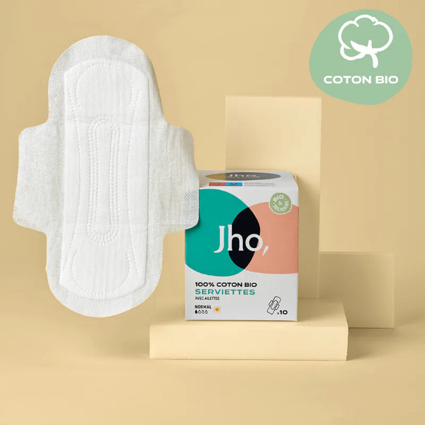 SERVIETTES EN COTON BIO