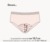 SHORTY MENSTRUEL FRENCHY NOIR - SPECIAL ADOS