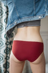 SHORTY MENSTRUEL CALLIE BORDEAUX