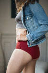 SHORTY MENSTRUEL CALLIE BORDEAUX