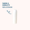 TAMPONS SANS APPLICATEUR